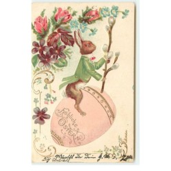 n°16587 - Carte Gaufrée -...