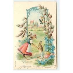 n°16597 - Carte Gaufrée -...