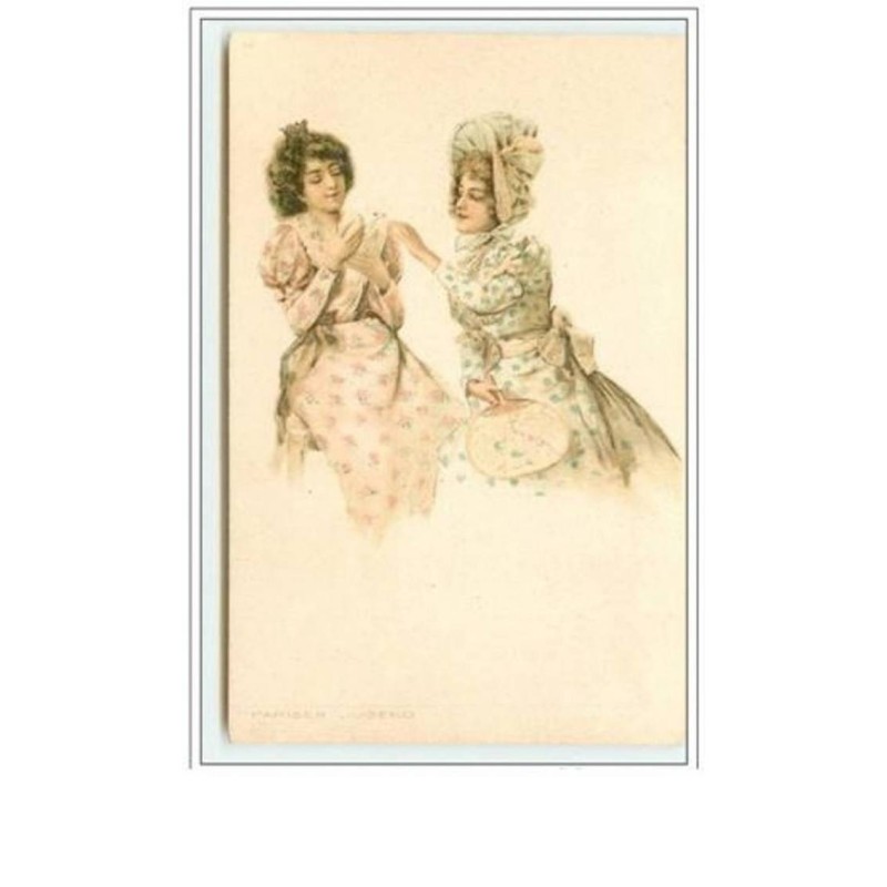 n°1660 - Pariser Jugend - Deux femmes avec une colombe