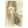 n°16619 - Jeune Femme avec une bougie