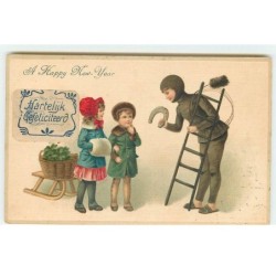 n°16628 - Carte Gaufrée - A...