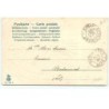 n°16643 - Carte Gaufrée - Ramoneur embêtant une jeune femme