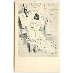 n°1670 - Femme faisant du...