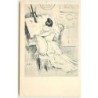 n°1670 - Femme faisant du dessin signée Hollow