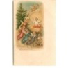 n°16729 - Fröhliche Weihnachten - Scène de la Nativité - anges