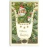 n°16739 - Carte Gaufrée - A Merry Christmas - Père Noël