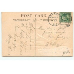 n°16742 - Carte Gaufrée - A Merry Christmas - Père Noël avec un ange