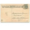 n°10628 - Carte Fantaisie Gaufrée - Bonne et Heureuse Année 1908 - Train