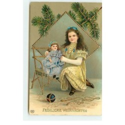 n°16861 - Carte Gaufrée -...