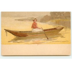 n°16886 - Femme dans une...