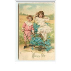 n°1689 - Carte Gaufrée -...