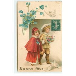 n°16892 - Carte Gaufrée -...