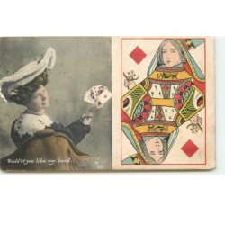 n°16966 - Dame de Carreau -...
