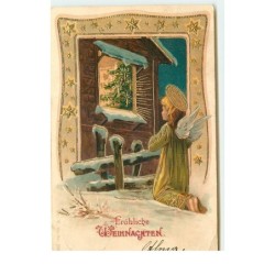 n°16984 - Carte Gaufrée -...