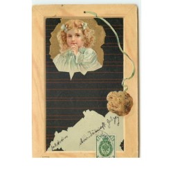 n°16996 - Carte Gaufrée -...