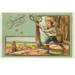 n°16997 - Carte Gaufrée -...