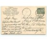 n°10643 - Carte Fantaisie Gaufrée -  Fillette et Caniche sur une balançoire