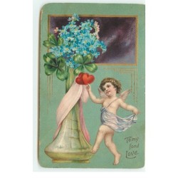 n°17019 - Carte Gaufrée -...