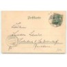 n°17042 - Postkarde mit Veilchenduft - Fillette avec des fleurs dans les cheveux