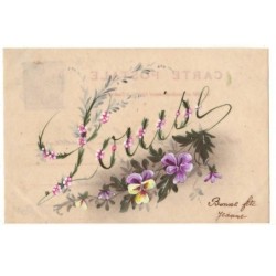 n°17061 - Carte Celluloïd -...