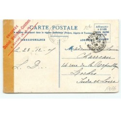 n°17066 - Art Nouveau - Le Langage des Fleurs - Violette (Modestie) - Jeune femme