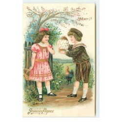 n°17075 - Carte Gaufrée -...