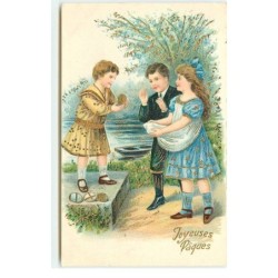 n°17077 - Carte Gaufrée -...