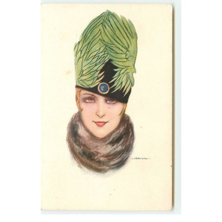 n°17124 - Nanni - Portrait d'une Jeune femme