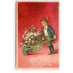 n°17134 - Carte Gaufrée -...