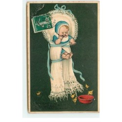 n°17142 - Carte Gaufrée -...