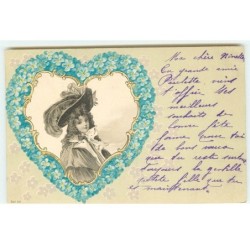n°17150 - Carte Gaufrée -...