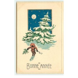 n°17177 - Carte Gaufrée -...