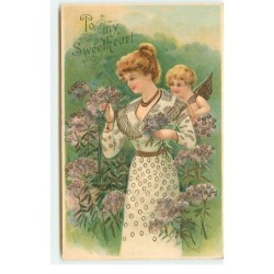 n°17192 - Carte Gaufrée -...