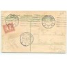 n°17193 - Carte Gaufrée - Mariée retenant son mari par le col