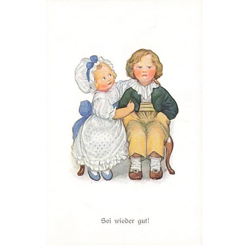 Illustrateur - SB Pearse - MM Vienne 1111 - Couple d'Enfant - Sois à nouveau bon