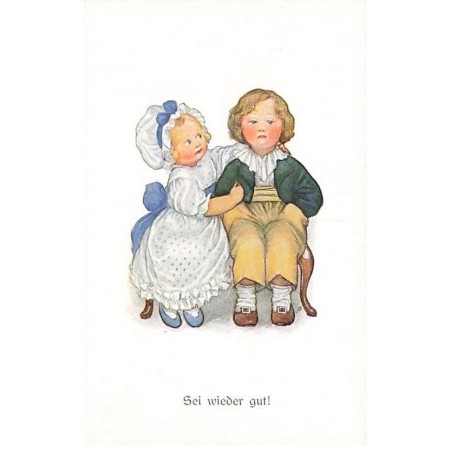 Illustrateur - SB Pearse - MM Vienne 1111 - Couple d'Enfant - Sois à nouveau bon