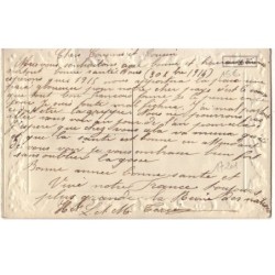 n°17201 - Carte Brodée - Canon 75