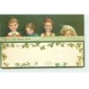 n°17222 - Carte Gaufrée - Clapsaddle - From the Auld Sod - Enfants