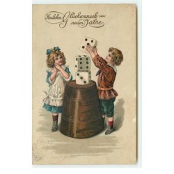 n°17233 - Carte Gaufrée -...