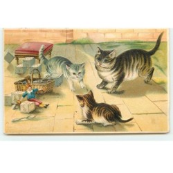 n°17250 - Carte Gaufrée -...