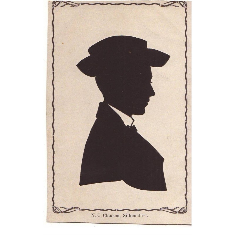 n°17256 - N.C. Clausen Silhouettist - Silhouette