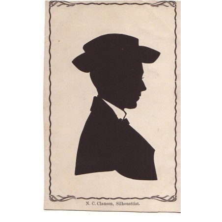 n°17256 - N.C. Clausen Silhouettist - Silhouette