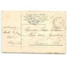 n°17274 - Carte Gaufrée - 1er Avril  - Tout n'est pas rose sur la terre .... - Un poisson tirant sur d'autres poissons