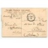 n°17286 - Carte Gaufrée - Joyeux Noël - Ange gardien veillant sur un village