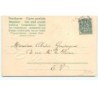 n°17292 - Carte Gaufrée - Clapsaddle - Bonne année 1904 - Ange près d'un trèfle