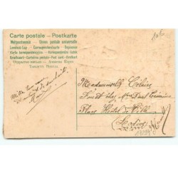 n°17294 - Carte Gaufrée - Clapsaddle - Félicitations sincères pour la nouvelle année 1906 - Anges tirant un canon