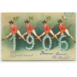 n°17296 - Carte Gaufrée -...