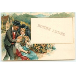 n°17297 - Carte Gaufrée -...