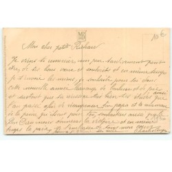 n°17300 - Meissner - Chiens autour d'un panier - Teckel
