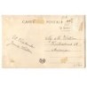 n°17306 - Carte Brodée - Ste Marie - Leve Marie - Fleurs